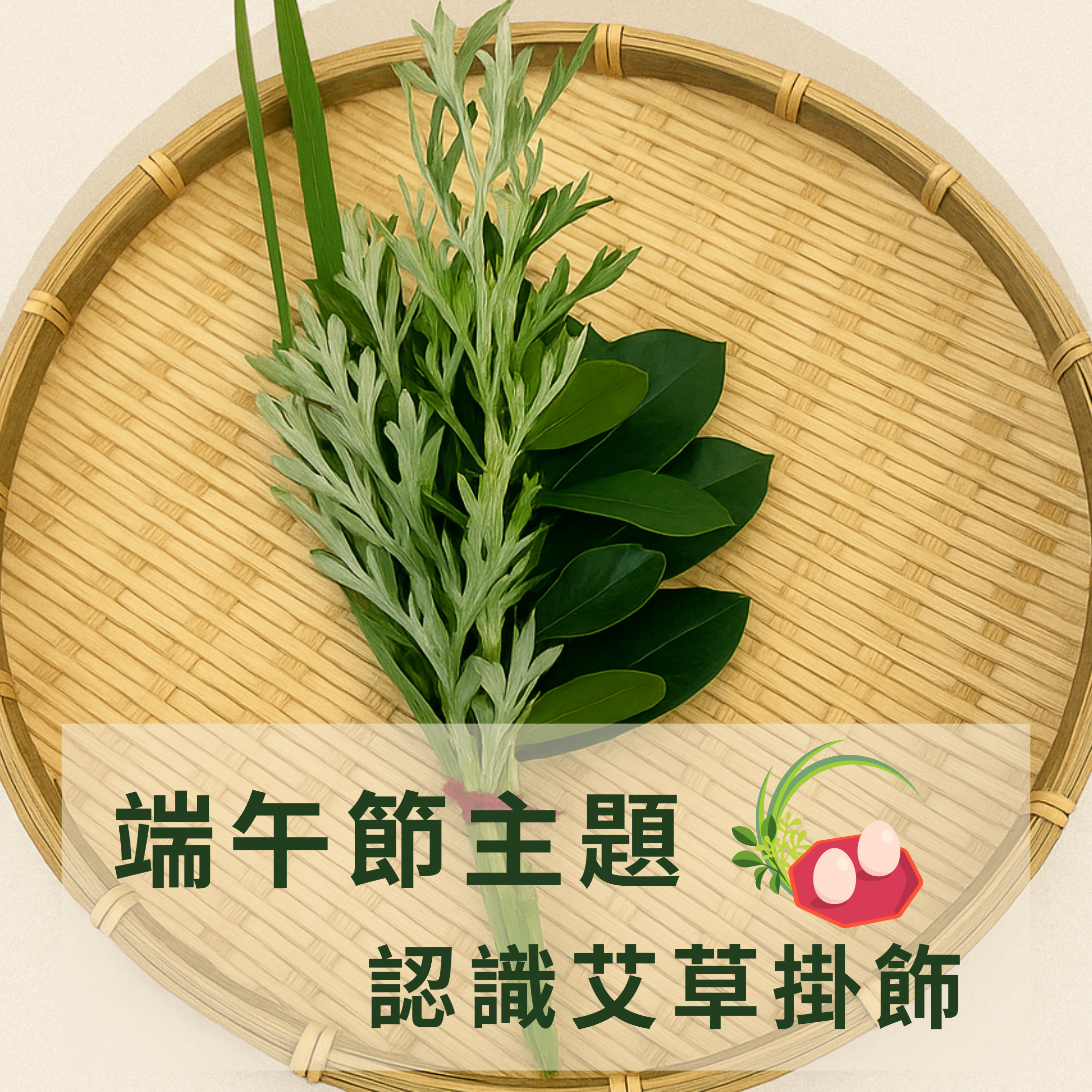 🌿 端午節主題 | 節慶活動 | 傳統文化 |艾草掛飾感官探索